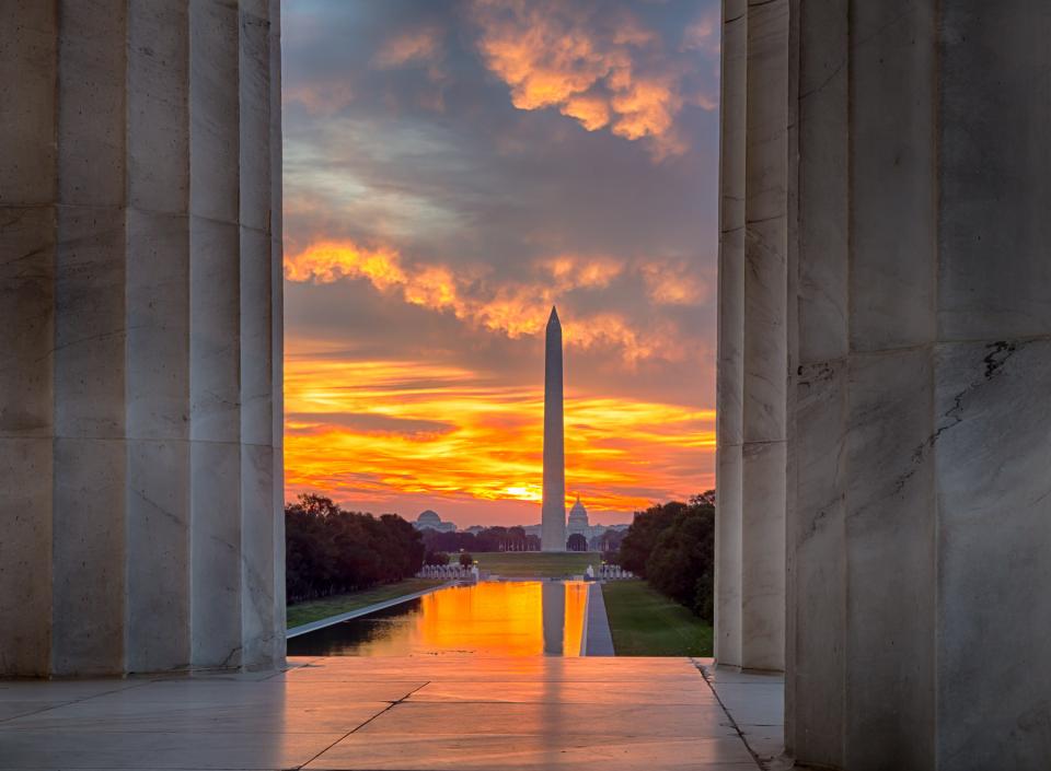 Sunrise over Washington DC | Shutterbug